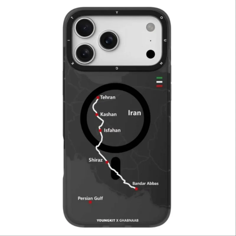 کاور یانگ کیت مدل جاده ایران مناسب برای گوشی موبایل اپل Iphone 17 Pro