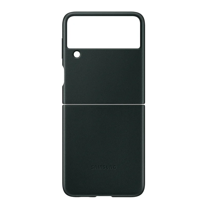 کاور سامسونگ مدل Leather مناسب برای گوشی موبایل سامسونگ Galaxy Z Flip3 5G