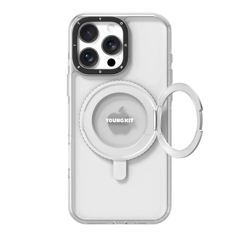 کاور یانگ کیت مدل Crystal 360° Rotation  مناسب برای گوشی موبایل اپل iphone 16pro
