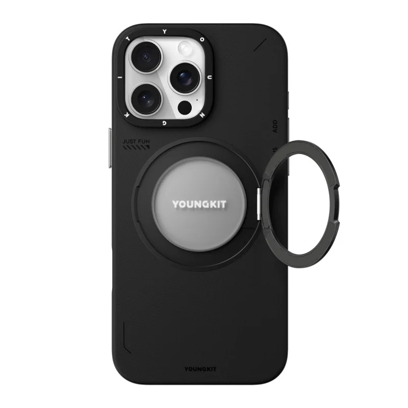کاور یانگ کیت مدل tech leather کد KJPZHJ001 مناسب برای گوشی موبایل اپل IPHONE 16 Pro Max