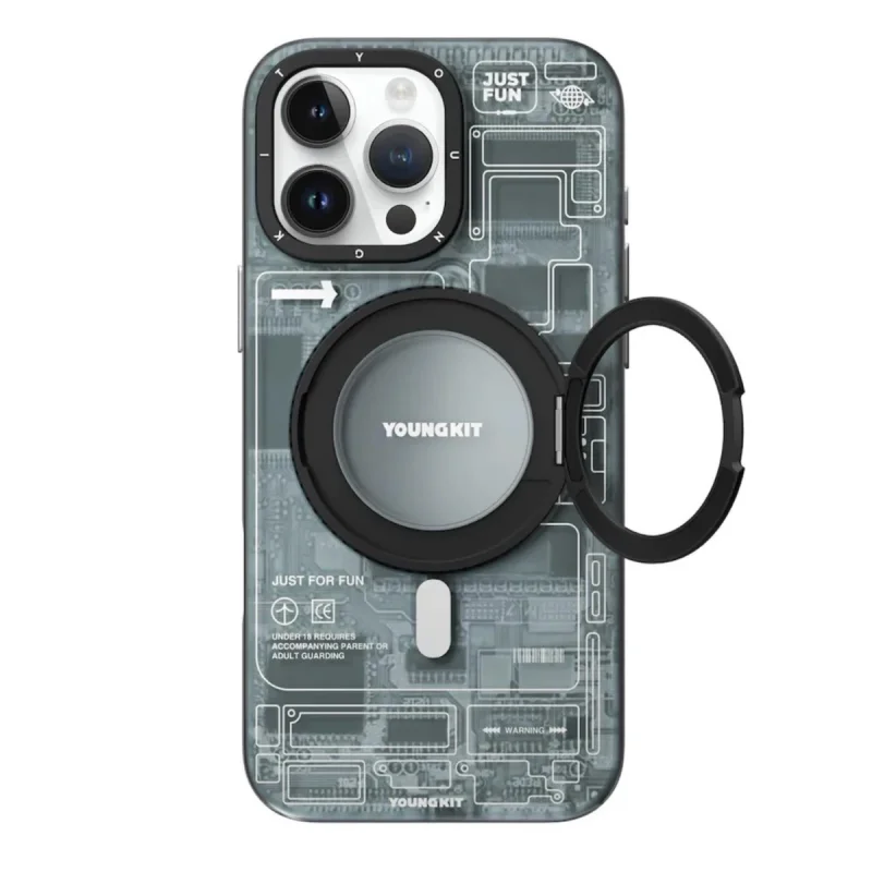 کاور یانگ کیت مدل cyberpunk 360 مناسب برای گوشی موبایل اپل iPhone 16 Pro max