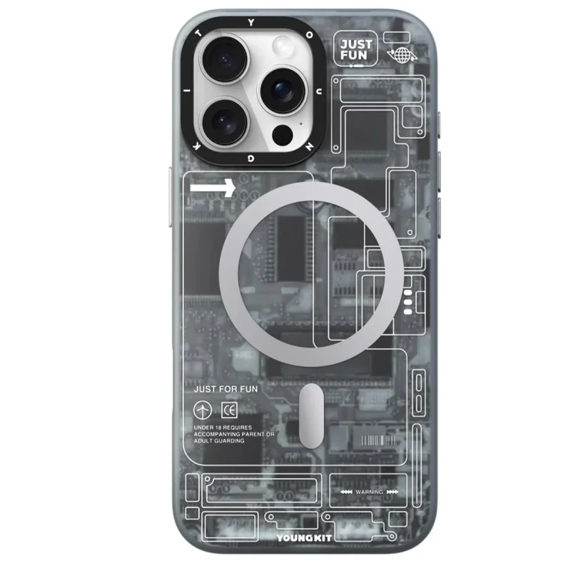 کاور یانگ کیت مدل technology magnetic مناسب برای گوشی موبایل اپل iphone 16