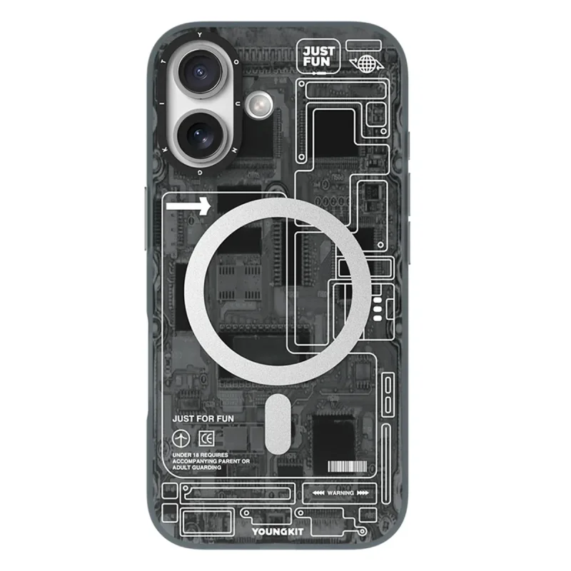 کاور یانگ کیت مدل Technology Futuristic مناسب برای گوشی موبایل اپل iphone 17