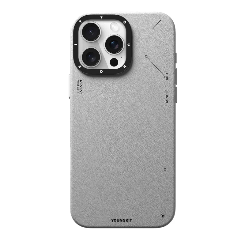 کاور یانگ کیت مدل Simple Matte Lether مناسب برای گوشی موبایل اپل iphone 16promax