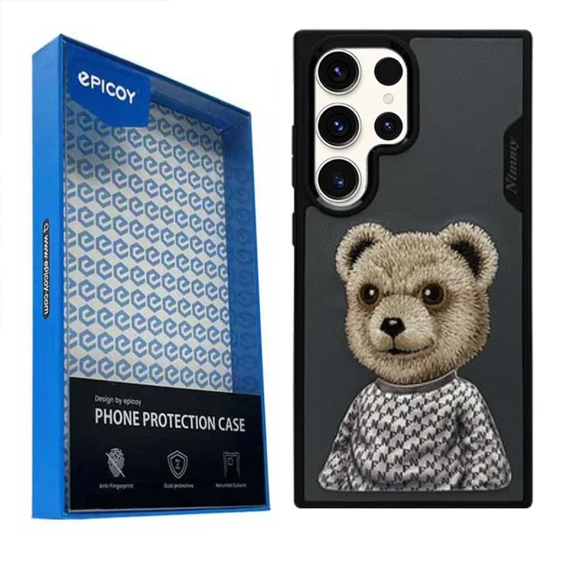 کاور اپیکوی مدل Nimmy Bear مناسب برای گوشی موبایل سامسونگ Galaxy S25 Ultra