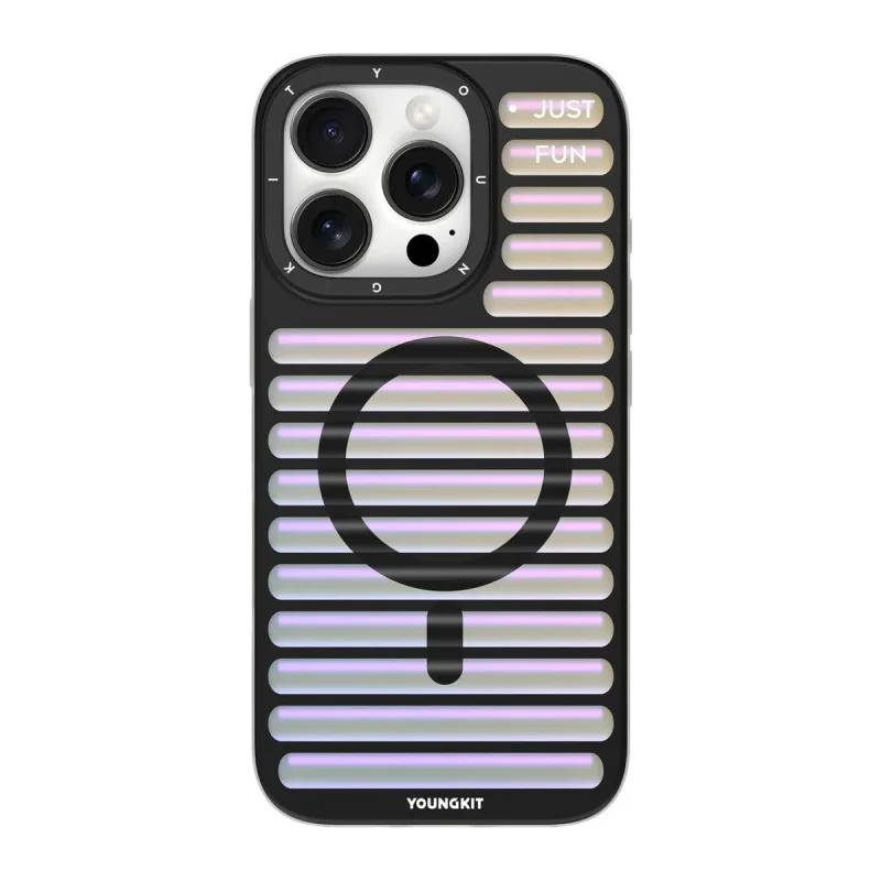کاور یانگ کیت مدل 03-Color-Changing Luggage  مناسب برای گوشی موبایل اپل iphone 16pro