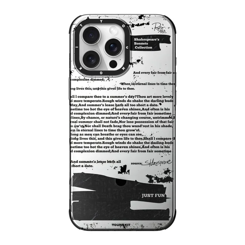 کاور یانگ کیت مدل Shakespeare مناسب برای گوشی موبایل اپل iphone 16pro