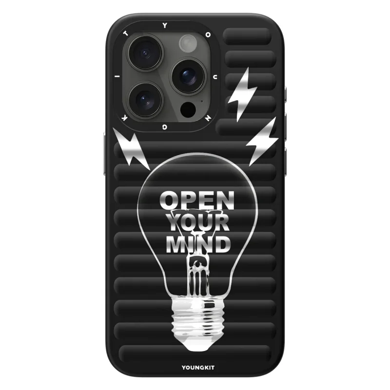 کاور یانگ کیت مدل Night Inspiration Bulb Luggage-Inspired MagSafe مناسب برای گوشی موبایل اپل iphone 15promax