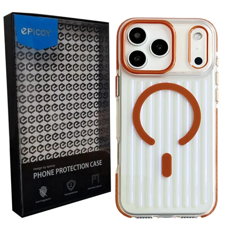 کاور اپیکوی مدل AntiShock-Holographic 3D مناسب برای گوشی موبایل اپل iPhone 17 Pro Max