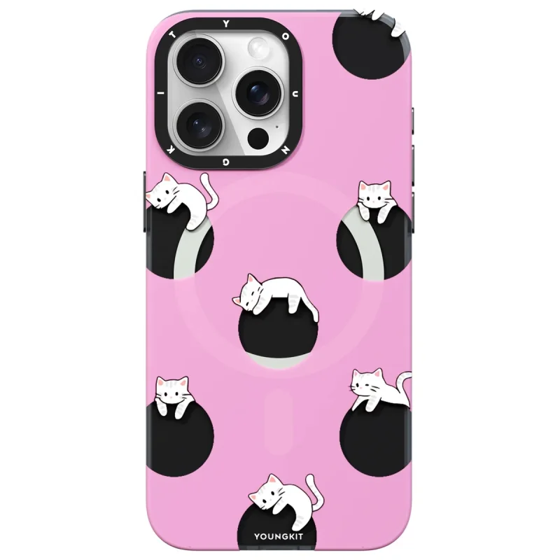کاور یانگ کیت مدل  Kitten Adventure Playground MagSafe مناسب برای گوشی موبایل اپل iphone 15promax