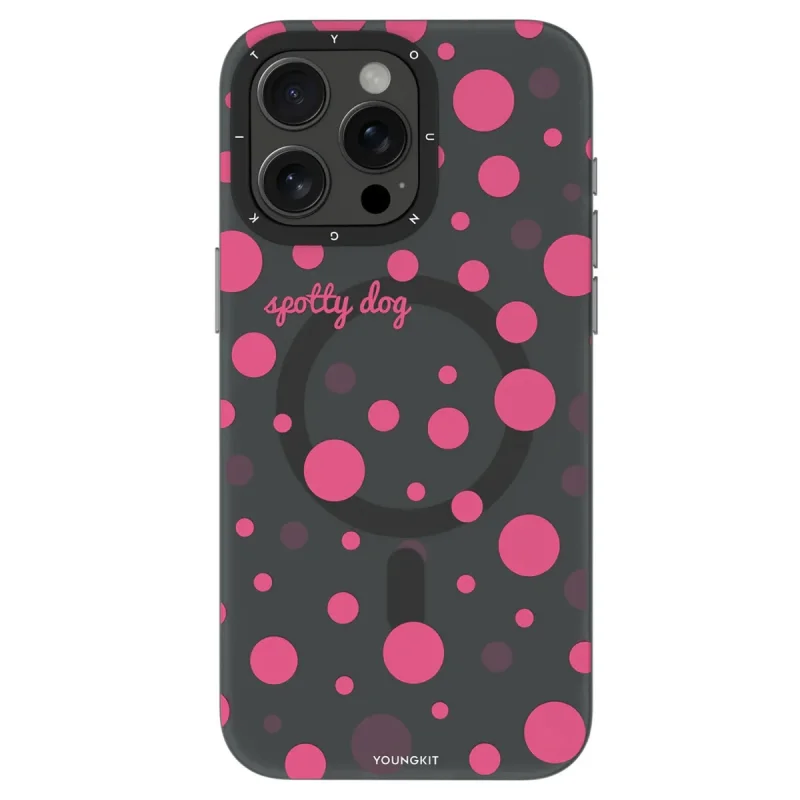 کاور یانگ کیت مدل polka dots کد Z03 مناسب برای گوشی موبایل اپل iphone15promax