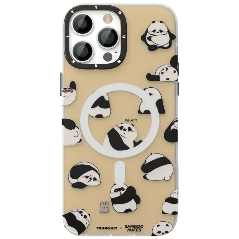 کاور یانگ کیت مدل LOVLEY PANDA کد ZSZX04 مناسب برای گوشی موبایل اپل IPHONE 13 Pro
