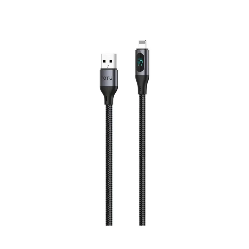 کابل تبدیل لایتنینگ به USB توتو مدل 6A طول 1 متر
