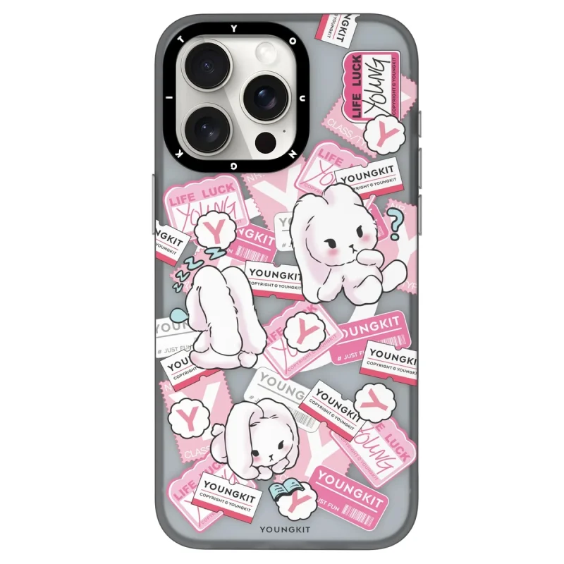 کاور یانگ کیت مدل 02-Time Bunny Magsafe مناسب برای گوشی موبایل اپل iphone 14promax