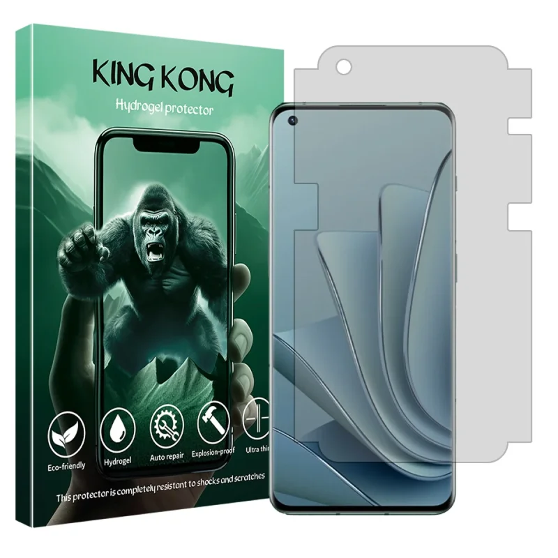 محافظ صفحه نمایش شفاف کینگ کونگ مدل Tough مناسب برای گوشی موبایل وان پلاس 10 Pro