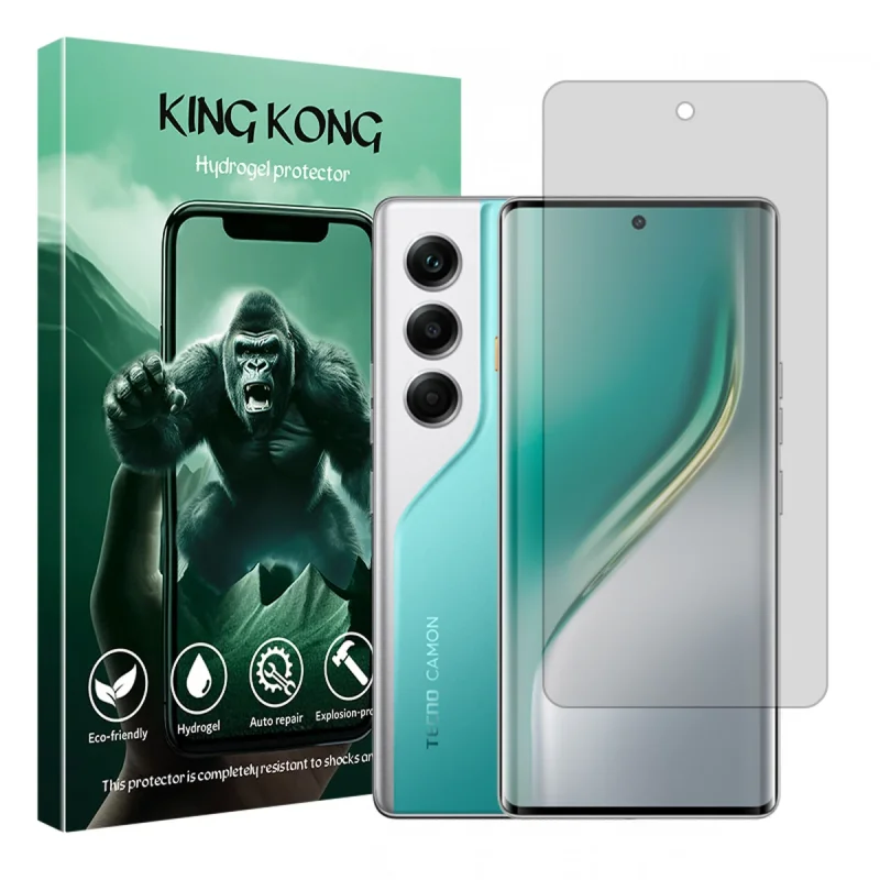 محافظ صفحه نمایش مات کینگ کونگ مدل Tough مناسب برای گوشی موبایل تکنو Camon 40 Pro