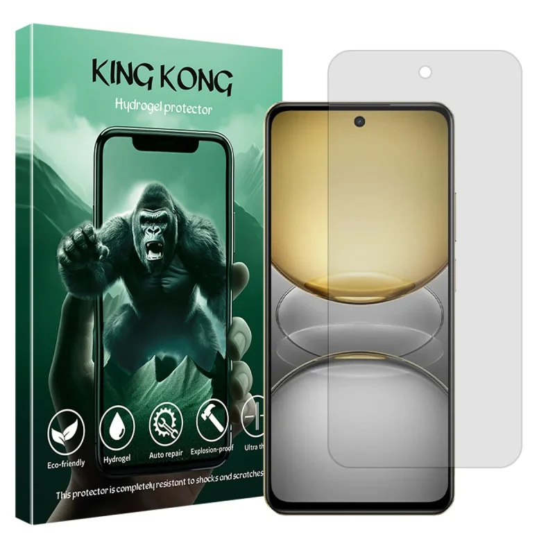 محافظ صفحه نمایش مات کینگ کونگ مدل Tough مناسب برای گوشی موبایل ریلمی C75