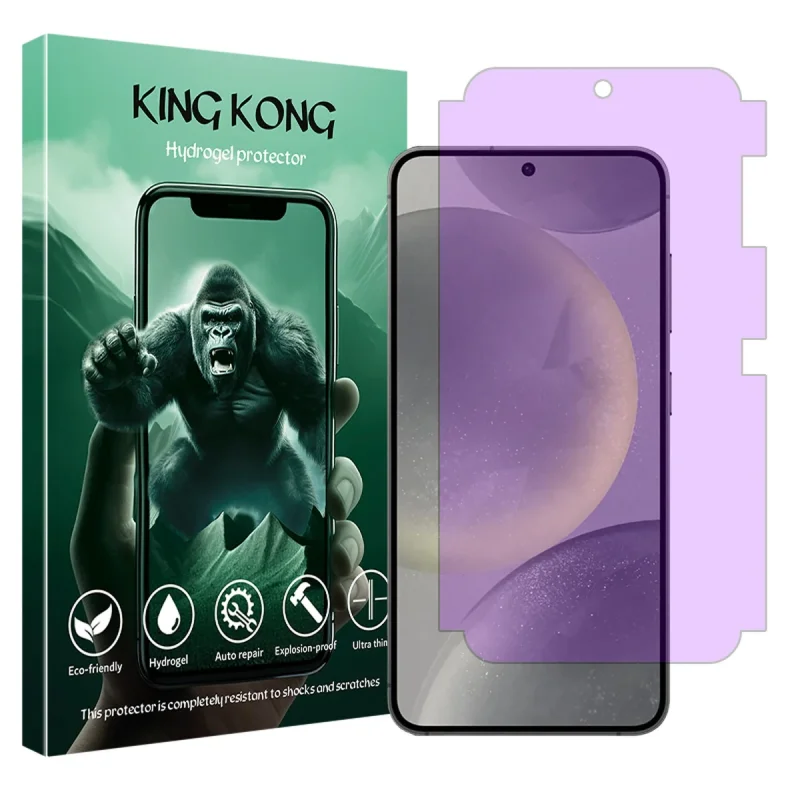 محافظ صفحه نمایش ضداشعه بنفش کینگ کونگ مدل Eye Care مناسب برای گوشی موبایل سامسونگ Galaxy S24 PLUS