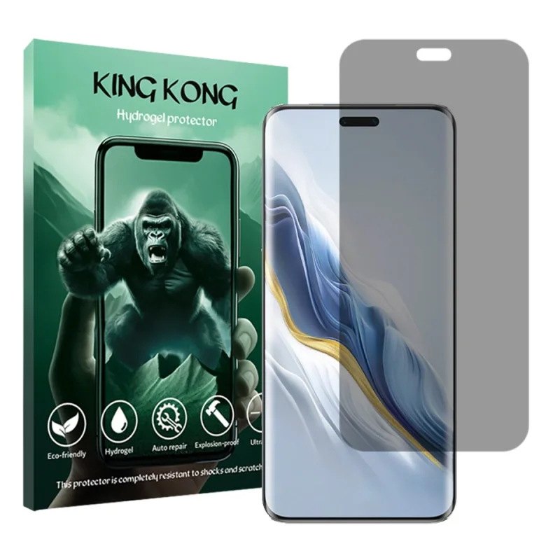 محافظ صفحه نمایش حریم شخصی کینگ کونگ مدل Tough مناسب برای گوشی موبایل آنر Magic6 Pro