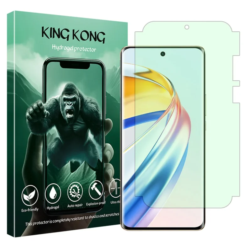 محافظ صفحه نمایش کینگ کونگ مدل گرین لایت مناسب برای گوشی موبایل آنر X9b