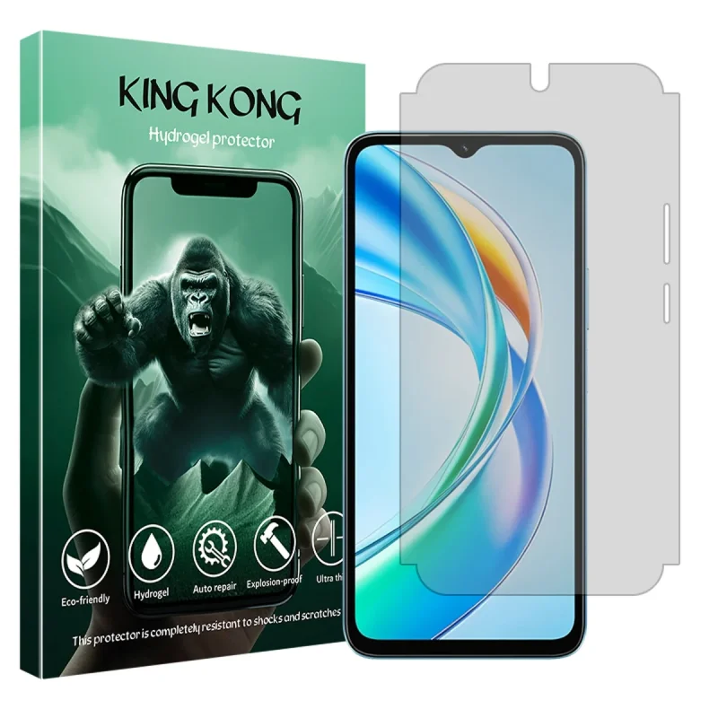 محافظ صفحه نمایش شفاف کینگ کونگ مدل Tough مناسب برای گوشی موبایل آنر X5b