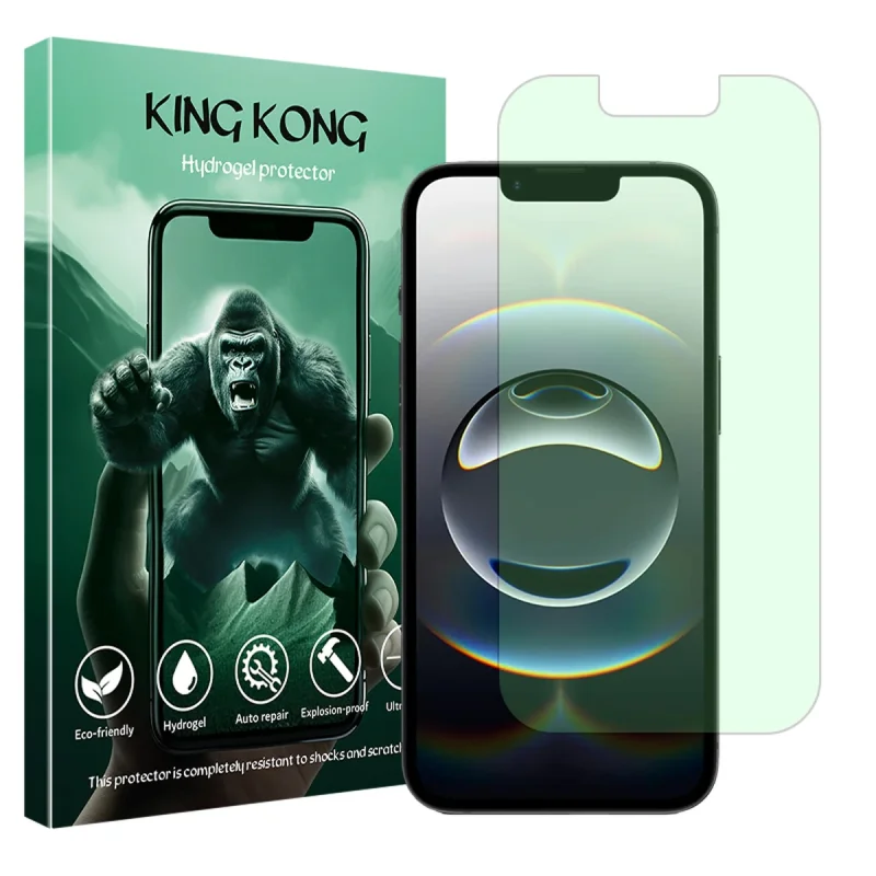 محافظ صفحه نمایش گرین لایت کینگ کونگ مدل Tough مناسب برای گوشی موبایل اپل iPhone 16e