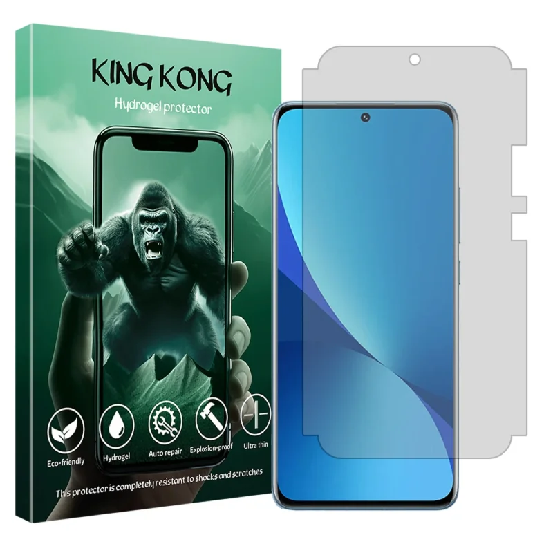 محافظ صفحه نمایش مات کینگ کونگ مدل Tough مناسب برای گوشی موبایل شیائومی 12X