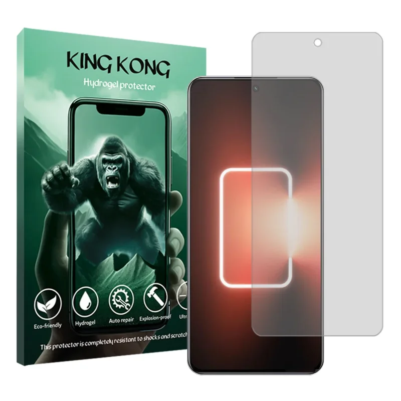 محافظ صفحه نمایش شفاف کینگ کونگ مدل Tough مناسب برای گوشی موبایل ریلمی GT3