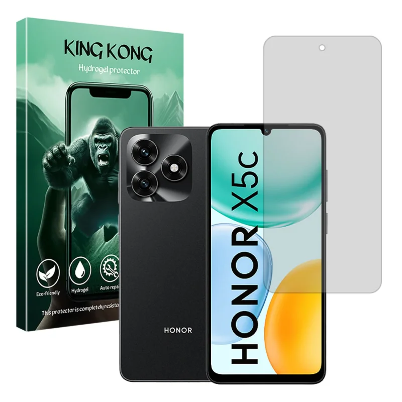 محافظ صفحه نمایش شفاف کینگ کونگ مدل Tough مناسب برای گوشی موبایل آنر X5c