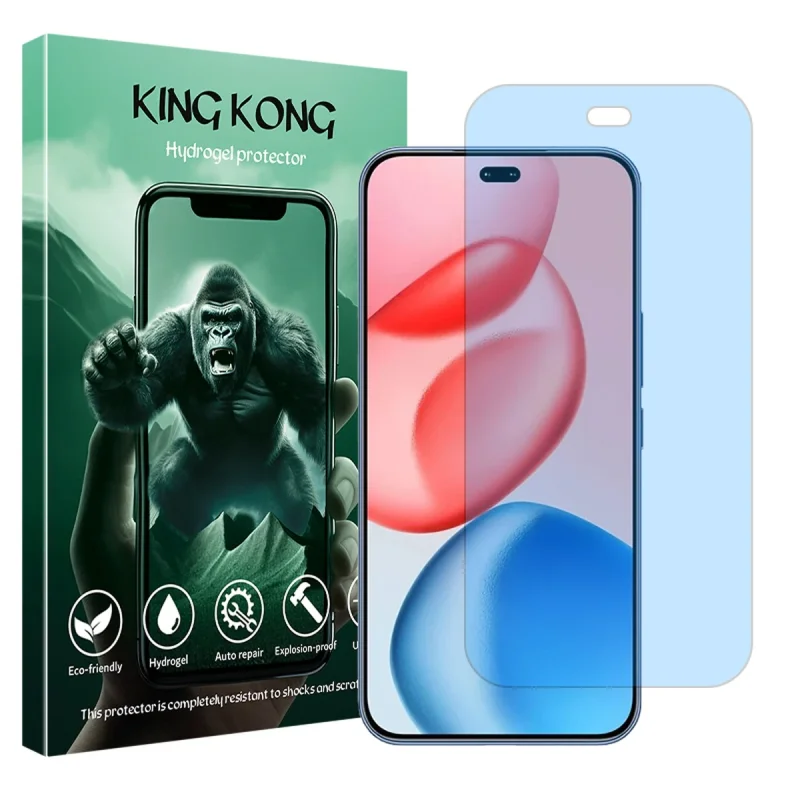 محافظ صفحه نمایش مات آنتی بلو کینگ کونگ مدل Tough مناسب برای گوشی موبایل آنر 400 Pro