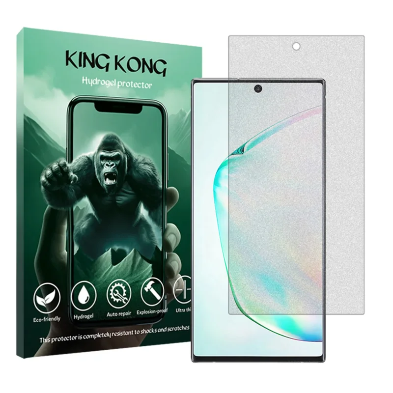 محافظ صفحه نمایش مات کینگ کونگ مدل Tough مناسب برای گوشی موبایل سامسونگ Galaxy Note 10 Plus 5G