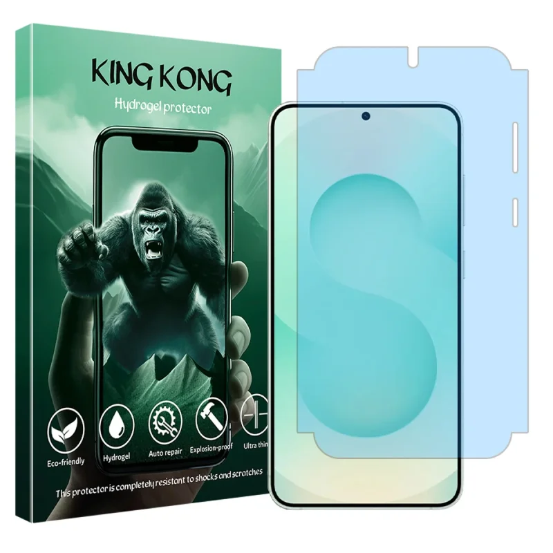 محافظ صفحه نمایش آنتی بلو کینگ کونگ مدل Eye Care مناسب برای گوشی موبایل سامسونگ Galaxy S25 PLUS