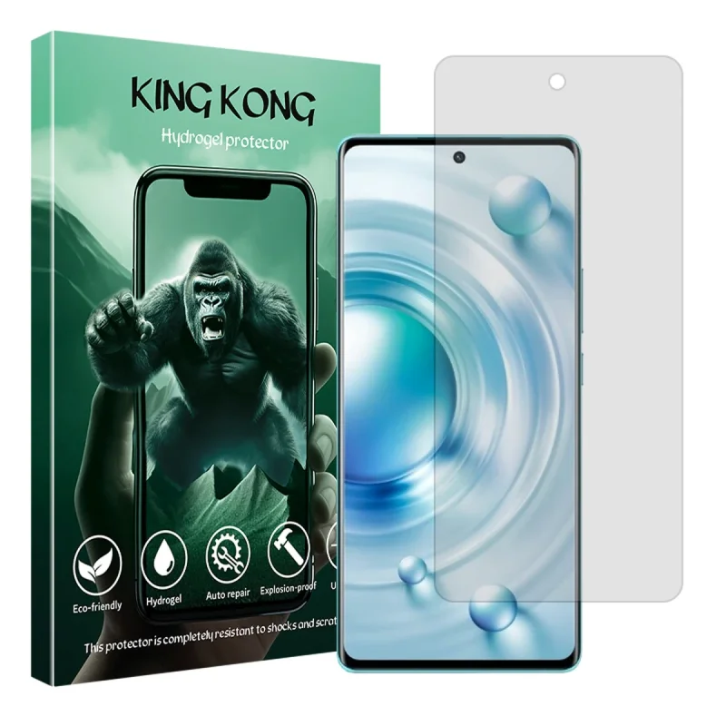 محافظ صفحه نمایش شفاف کینگ کونگ مدل Tough مناسب برای گوشی موبایل ویوو X80
