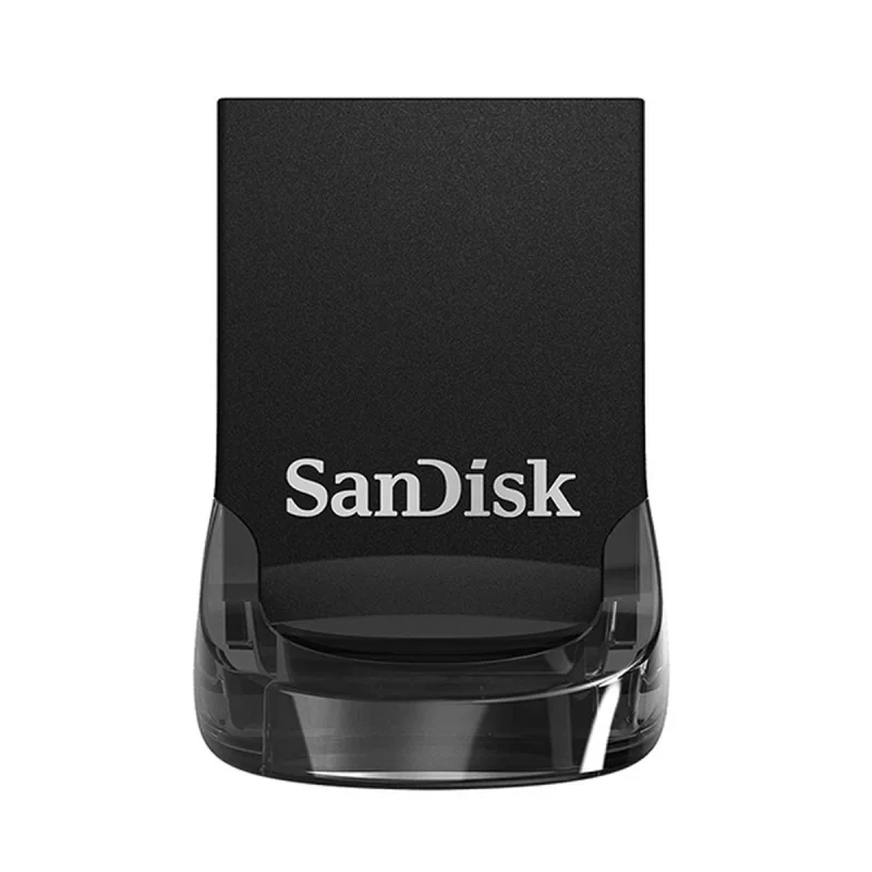 فلش مموری سن دیسک مدل ULTRA FIT CZ430 ظرفیت 512 گیگابایت با رابط USB 3.1 فوق‌سریع، طراحی فوق‌کوچک، نرم‌افزار امنیتی SanDisk SecureAccess و قابلیت بازیابی فایل RESCUEPRO Deluxe، مناسب ضبط خودرو و تلویزیون