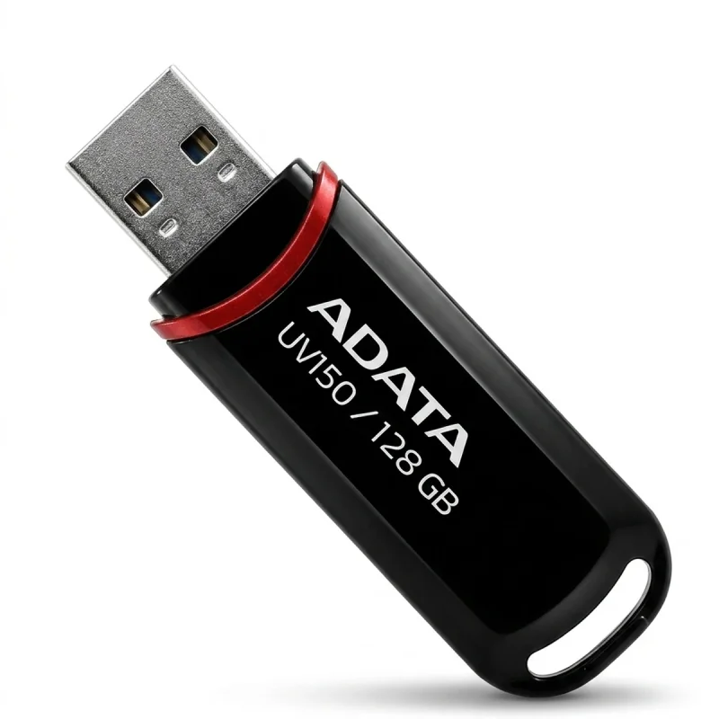 فلش مموری ای دیتا مدل UV150 ظرفیت 128 گیگابایت با رابط USB 3.2