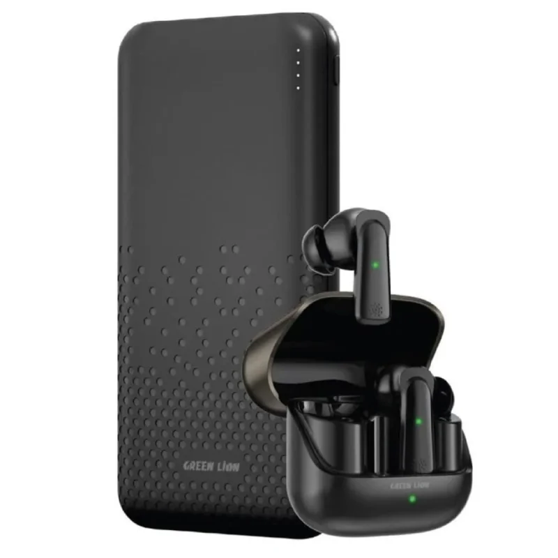 هدفون بلوتوثی گرین لاین مدل ROME AND EARBUDS به همراه پاوربانک