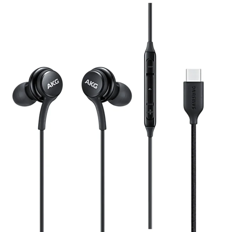 هندزفری  مدل AKG-EO-IC100 دو گوشی، با رابط USB Type-C، مناسب برای مکالمه