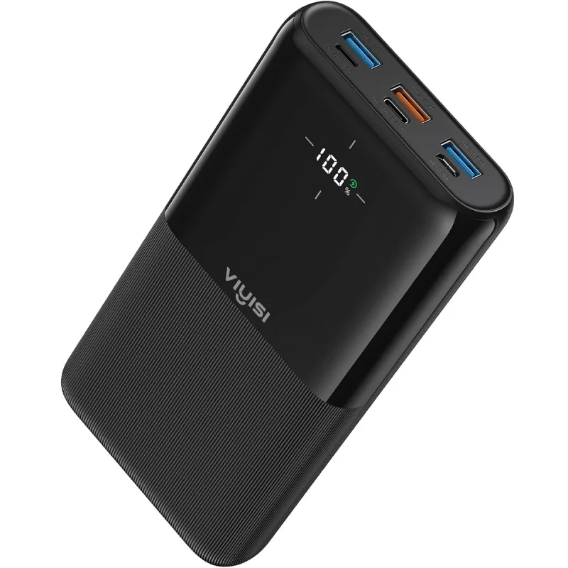 پاوربانک 12 وات وییسی مدل G3015 ظرفیت 30000 میلی‌آمپرساعت به همراه کابل USB-C
