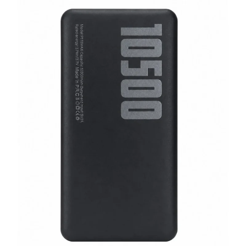 پاوربانک 5 وات کالوس مدل P118MAX ظرفیت 10500 میلی‌آمپرساعت به همراه کابل تبدیل USB-A به USB-C