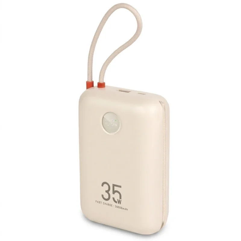 پاوربانک 35 وات هیسکا مدل HP-305PD ظرفیت 30000 میلی‌آمپرساعت