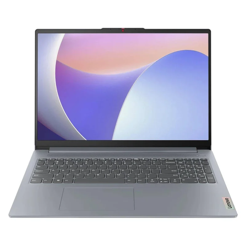 لپ‌تاپ لنوو مدل IdeaPad Slim 3 15IRU8 با پردازنده Core i7-13620H، رم LDDR5 16GB با فرکانس 4800MHz، حافظه SSD با ظرفیت 512GB، نمایشگر 15.6 اینچ IPS با وضوح Full HD