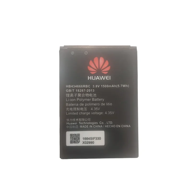 باتری هوآوی مدل HB434666RBC ظرفیت 1500 میلی آمپر مناسب برای مودم E5573/E5577