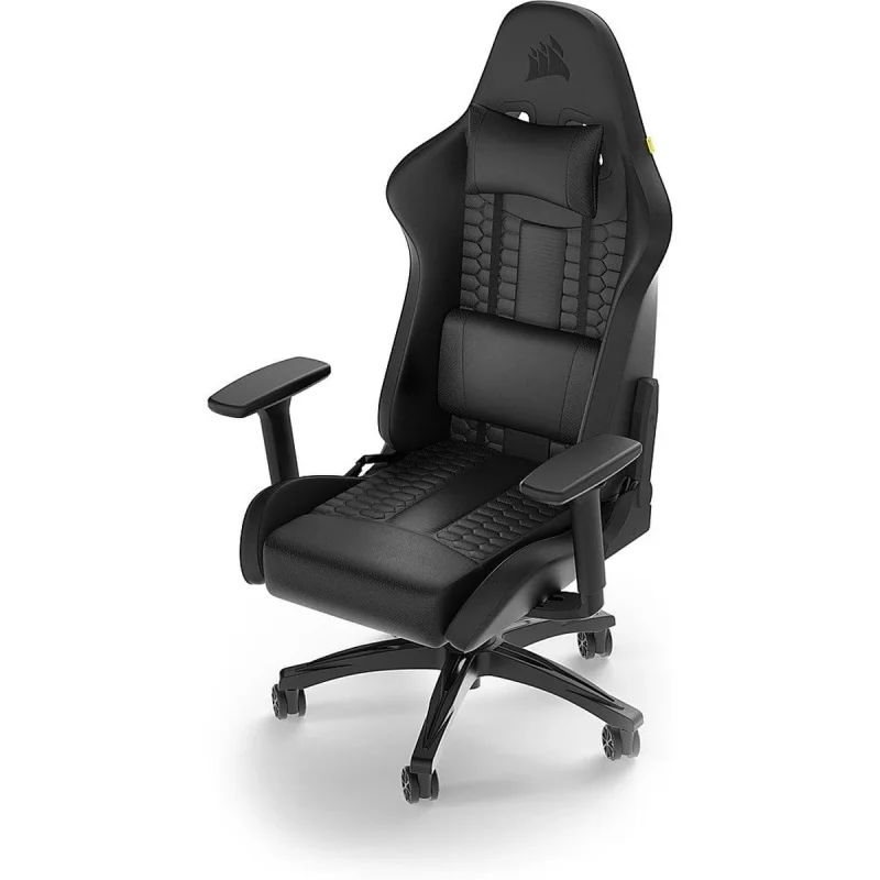 صندلی گیمینگ کورسیر مدل TC100 Relaxed Leatherette Black
