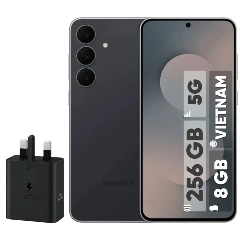 گوشی موبایل سامسونگ مدل S25 FE دو سیم کارت ظرفیت 256 گیگابایت و رم 8 گیگابایت - ویتنام - به همراه شارژر 45 وات سامسونگ