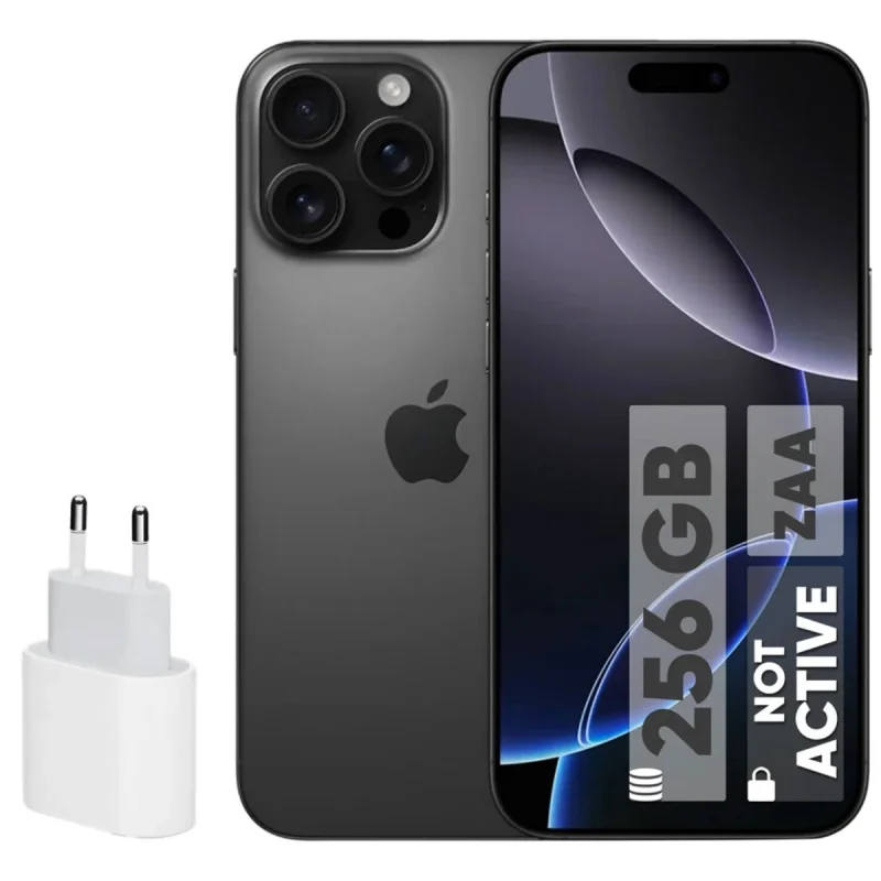 گوشی موبایل اپل مدل iPhone 16 Pro Max ZAA دو سیم کارت ظرفیت 256 گیگابایت و رم 8 گیگابایت - به همراه شارژر