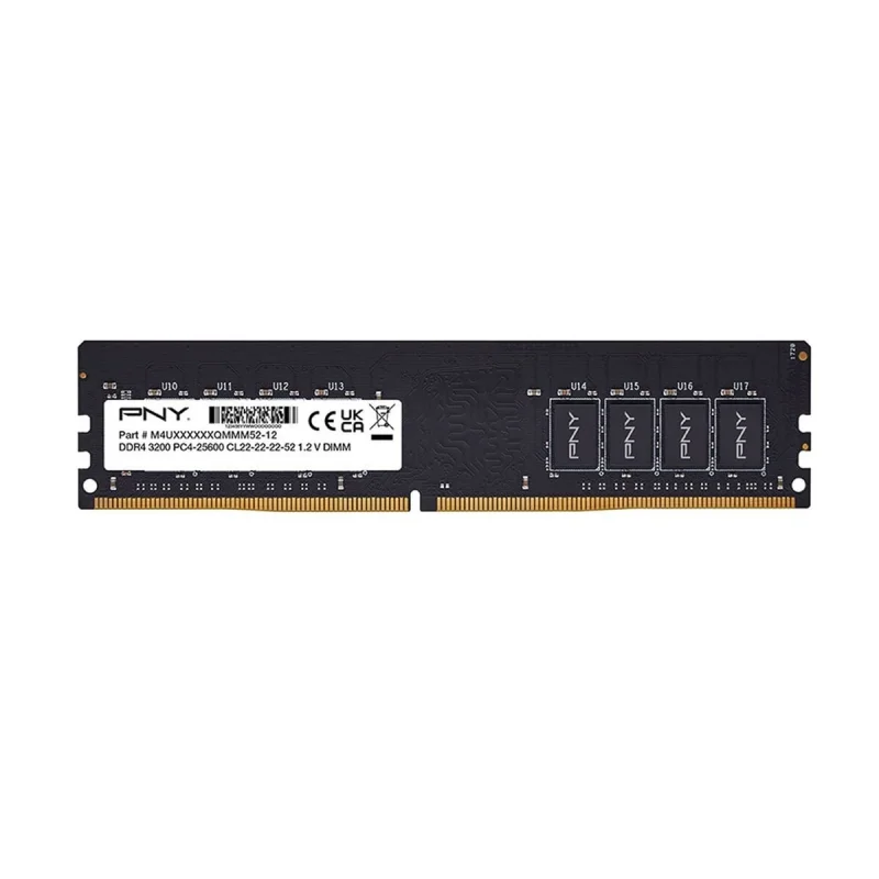 رم دسکتاپ DDR4 تک کاناله 3200 مگاهرتز CL16 پی ان وای مدل PERFORMANCE ظرفیت 8 گیگابایت