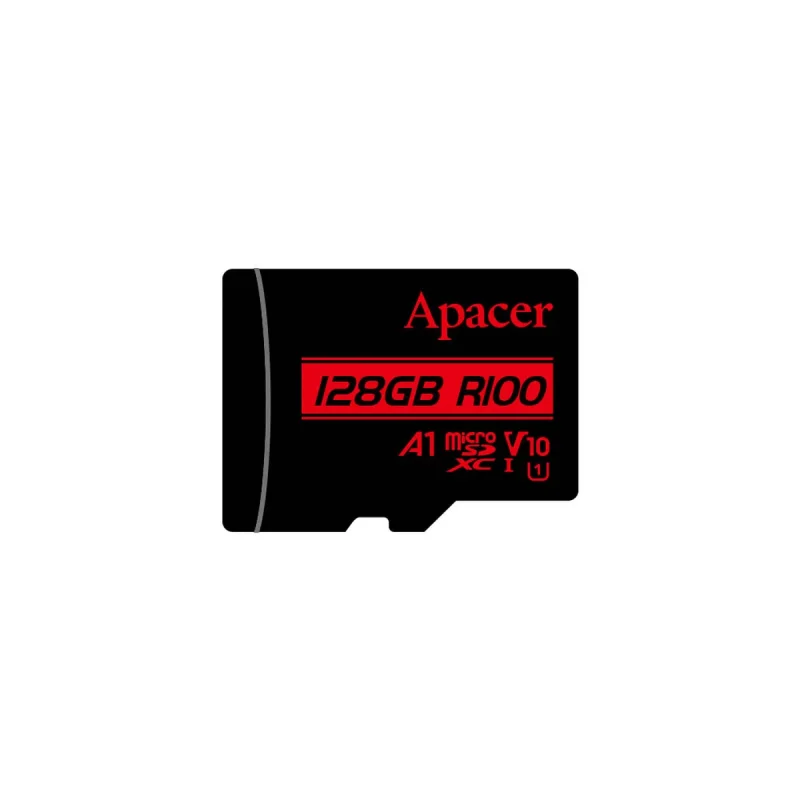 کارت حافظه microSDXC اپیسر مدل R100 کلاس 10 استاندارد UHS-I U1 سرعت 100MBps ظرفیت 128 گیگابایت