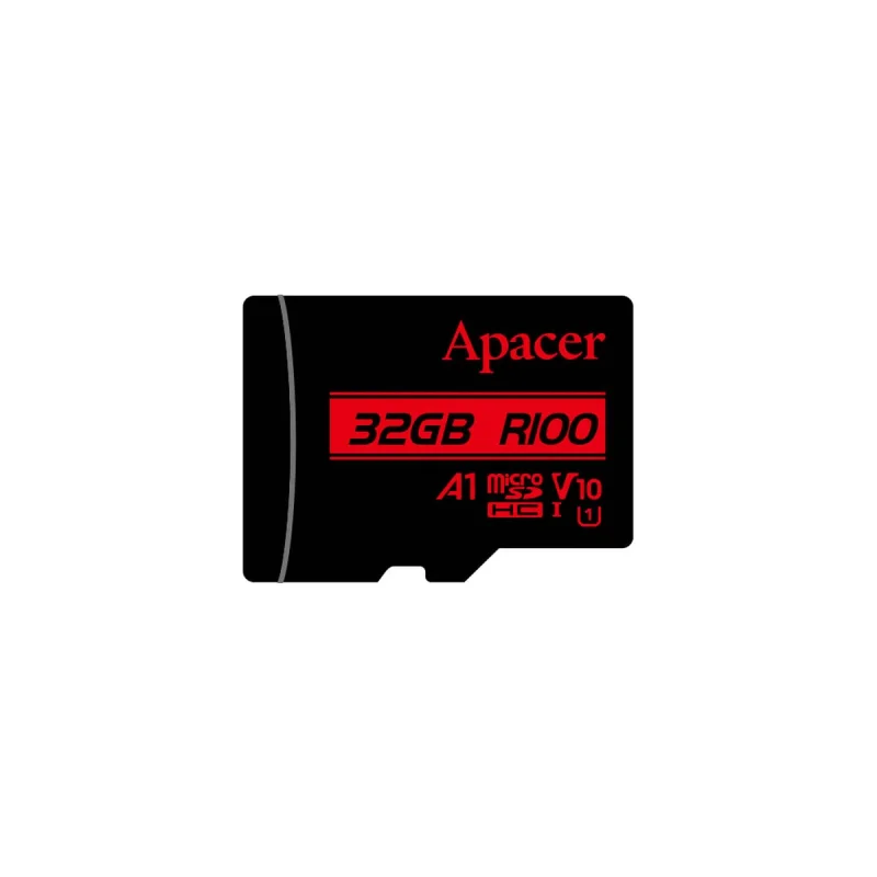 کارت حافظه microSDHC اپیسر مدل R100 کلاس 10 استاندارد UHS-I U1 سرعت 100MBps ظرفیت 32 گیگابایت
