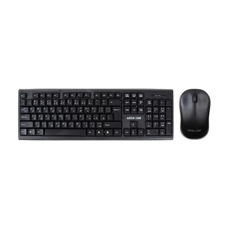 کیبورد و ماوس بی سیم گرین لاین مدل GNWS24GKEYMBK