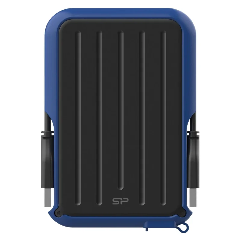 هارد اکسترنال سیلیکون پاور مدل Armor A66 ظرفیت یک ترابایت دارای رابط USB Type-A 3.2